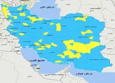 تعداد شهرستان‌های قرمز و نارنجی کرونا به صفر رسید
