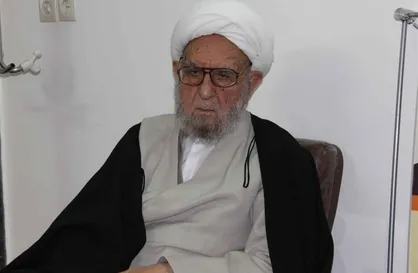 احوالپرسی رئیس دفتر مقام معظم رهبری از آیت الله امینی