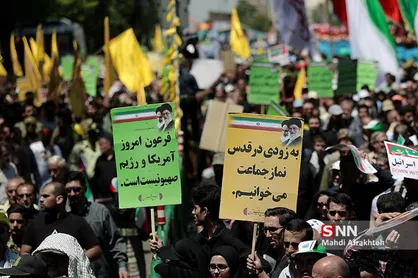 تاکید دانشگاهیان سراسر کشور بر حضور در راهپیمایی روز قدس / خروشان شدن سیل اراده ملت پایه&zwnj;های سست رژیم صهیونیستی را درهم می&zwnj;شکند