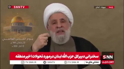 شیخ نعیم قاسم: اسرائیلی&zwnj;&lrm;ها آمدند که در منطقهٔ النبی شیت فرود بیایند و دیدیم که مقاومت چگونه هلی برن آنها را ناکام گذاشت