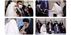 قرائت خطبه عقد خواهر شهید مدافع حرم مجید قربانخانی توسط رهبر معظم انقلاب اسلامی