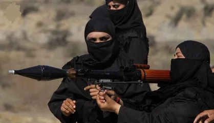 حضور زنان داعشی در تمام سطوح نبرد
