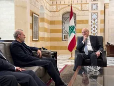 لاریجانی با نجیب میقاتی دیدار کرد