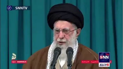 رهبر انقلاب هم&zwnj;اکنون در مراسم پنجمین سالگرد شهادت شهید سلیمانی: راهبرد همیشگی شهید سلیمانی احیای جبهه مقاومت بود
