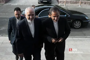 ظریف وزیر امور خارجه و جهانگیری معاون اول رییس جمهور