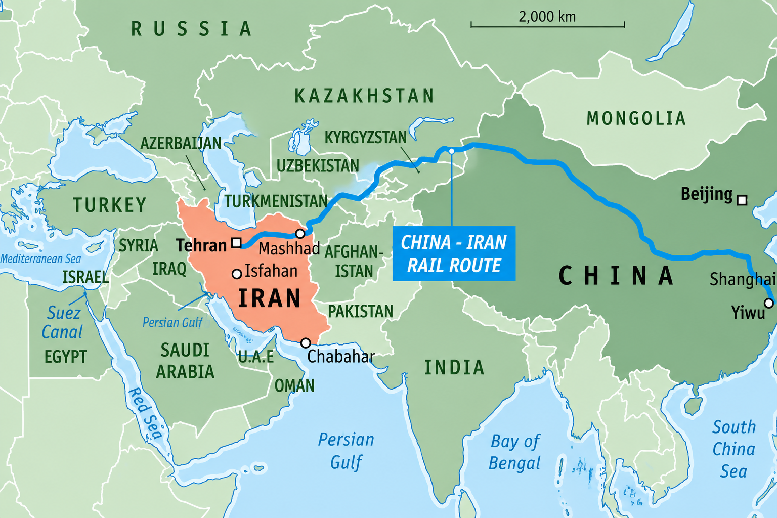 همسایگی، کلید عبور از محاصره دریایی