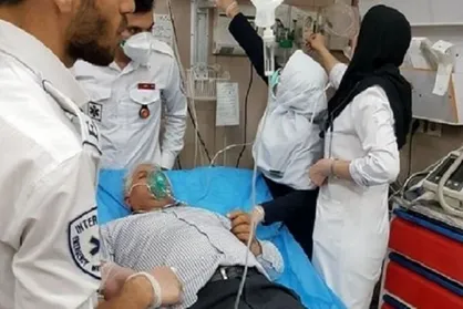 تعداد مصدومان حادثه کارخانه کربنات سدیم فیروز آباد به ۷۶ نفر رسید