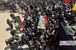 تشییع و خاکسپاری «شهید عبدالله اسکندری» در شیراز
