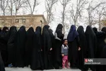 تجمع دانشجویان در دانشگاه تهران