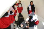 برگزاری مانور آمادگی در برابر زلزله در خوابگاه دانشجویی دانشگاه لرستان