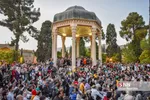 تحویل سال 1401 شمسی در حافظیه شیراز
