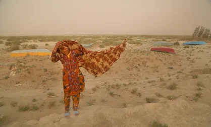 شن&zwnj;های روان مشکلی بزرگ برای سیر قطار&zwnj;ها در سیستان و بلوچستان