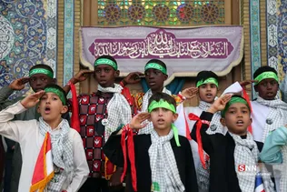 اجتماع خانوادگی «سلام فرمانده» در جمکران
