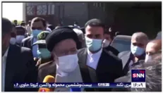 حضور سرزده رئیس جمهور در یک واحد دامداری و گفتگو با دامداران و کشاورزان