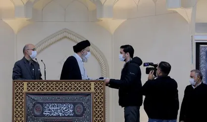 تقدیم هدیه رهبر معظم انقلاب به قهرمان گنبدی/ تقدیر رهبر فرزانه انقلاب از مبین نعمتی