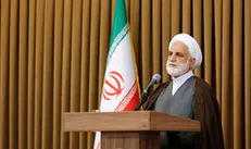 ورود رئیس قوه قضائیه به ساختمان مجلس شورای اسلامی برای شرکت در مراسم تحلیف سید ابراهیم رئیسی، رئیس جمهور جدید جمهوری اسلامی ایران