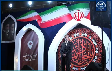 سخنرانی رئیس جهاددانشگاهی در تجمع شبانه مردم در میدان انقلاب تهران/ دستاوردهای علمی کشور مرهون حمایت‌های رهبر شهید است