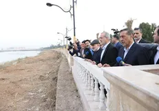 رئیس جمهور در بازدید از کارون: اینجا بهترین فرصت برای مردم اهواز و خوزستان است+فیلم