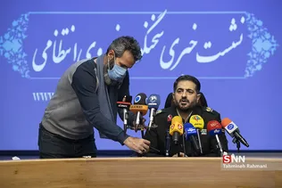 اولین نشست خبری سردار مهدی حاجیان، سخنگوی نیروی انتظامی