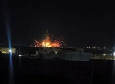 وقوع انفجار در محله الشیخ مقصود در حلب سوریه