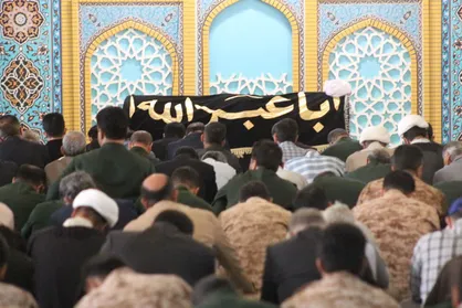 تشییع پیکر آیت&zwnj;الله حجتی هرسینی در کرمانشاه