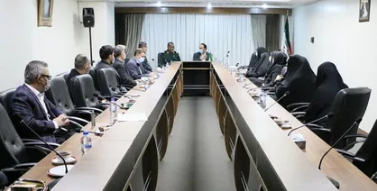 دیدار صمیمی سردار رونده با فرزندان شهدا شاغل در وزارت علوم