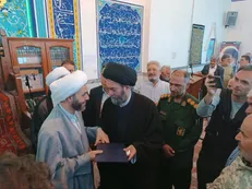 نخستین امام جمعه بخش هیر با حضور آیت‌الله عاملی معارفه شد