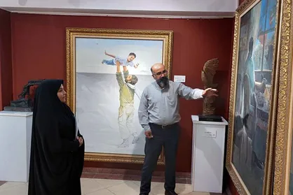 آغاز همکاری بنیاد شهید و حوزه هنری در برگزاری نمایشگاه &laquo;ایثار&raquo;