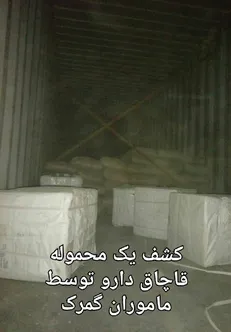 کشف محموله قاچاق دارو توسط ماموران گمرک