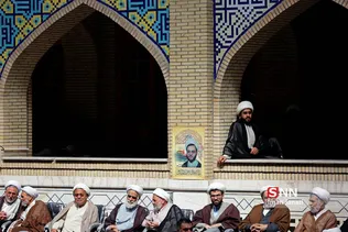 اجتماع اعتراض آمیز حوزویان خراسان علیه اقدامات خصمانه آمریکا