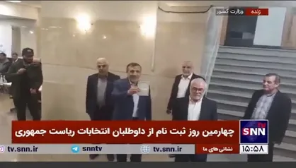 غلام حسین رضوانی، نماینده سابق مجلس شورای اسلامی برای ثبت نام در انتخابات ریاست جمهوری وارد ستاد انتخابات وزارت کشور شد