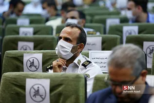 مراسم تکریم و معارفه رئیس پلیس راهور تهران بزرگ