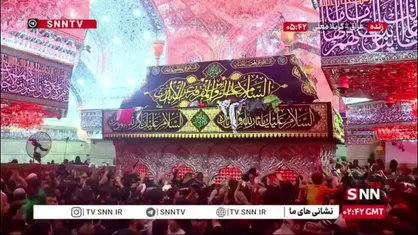 حال و هوای حرم امام حسین(ع) در فاصلۀ ١ روز مانده به اربعین حسینی