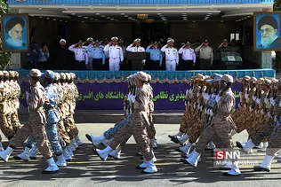 اختتامیه شانزدهمین دوره جامعه پذیری نظامی دانشجویان دانشگاه های افسری ارتش 