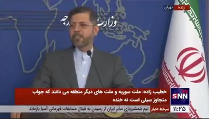 خطیب&zwnj;زاده: رژیم صهیونیستی آنقدر دستش خالی است که فقط عملیات روانی انجام می&zwnj;دهد