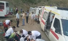 مصدومیت ۸ مسافر در دو حادثه رانندگی+جزئیات