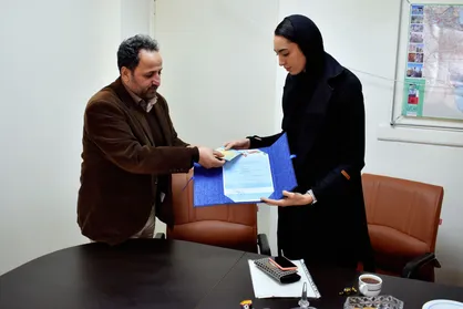 معاونت دانشجویی دانشگاه خوارزمی از کیمیا علیزاده تجلیل کرد