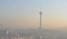 هوای تهران آلوده است