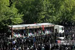 تشییع پیکر 135 شهید گمنام