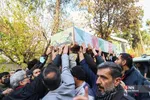آیین تشییع و تدفین شهید گمنام در دانشگاه خوارزمی