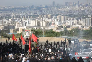 تشییع پیکر شهید مدافع حرم «رضا فرزانه»