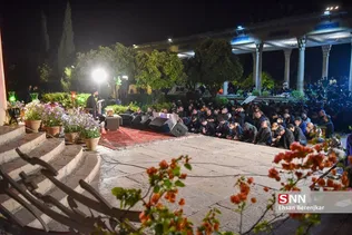 مراسم شب قدر در حافظیه شیراز