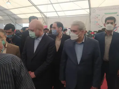 رییس مجلس از نمایشگاه اینوتکس ۲۰۲۱ بازدید کرد