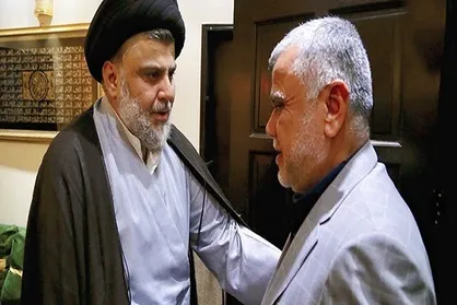 سید مقتدی الصدر پس از عاشورا با هادی العامری دیدار می&zwnj;کند