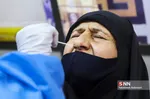 انجام تست سریع کرونا در مترو شوش تهران
