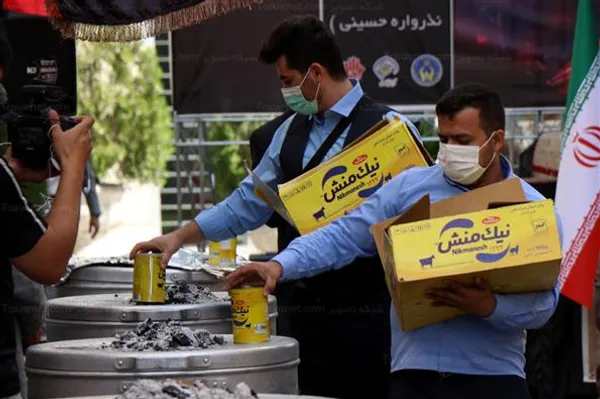 مراسم افتتاح بزرگترین موکب ملی کشور
