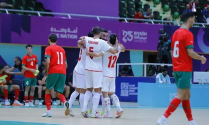 ساعت فوتسال امروز ایران مراکش