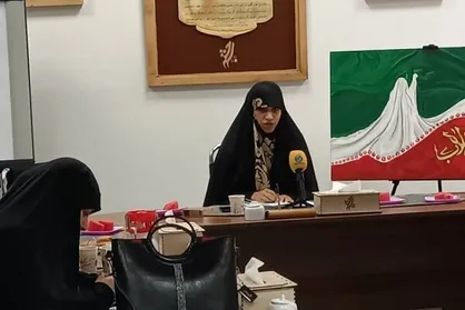 تجمع دختران انقلاب در ورزشگاه شیرودی تهران