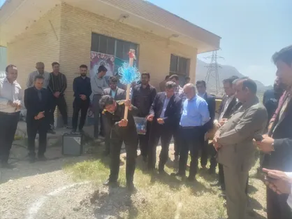 آبرسانی به هفت روستای خانمیرزا کلید خورد