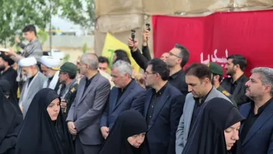 اعزام ۴۵ کاروان مردمی دیگر از اردبیل به آیین تشییع «رهبر شهید امت»